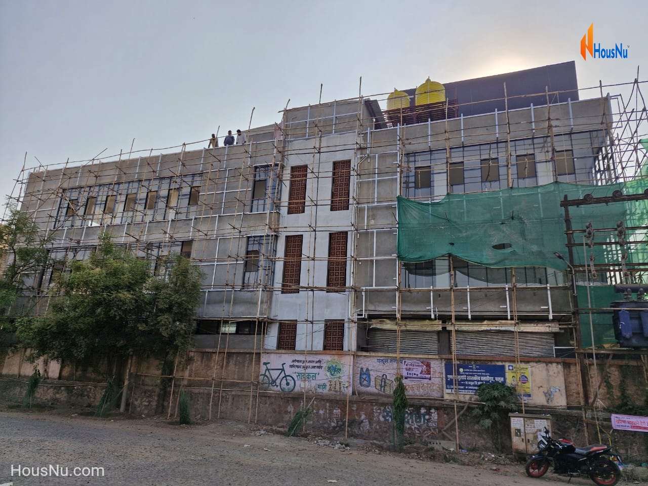 Modern prefab house under construction_Pranav_Patil_3