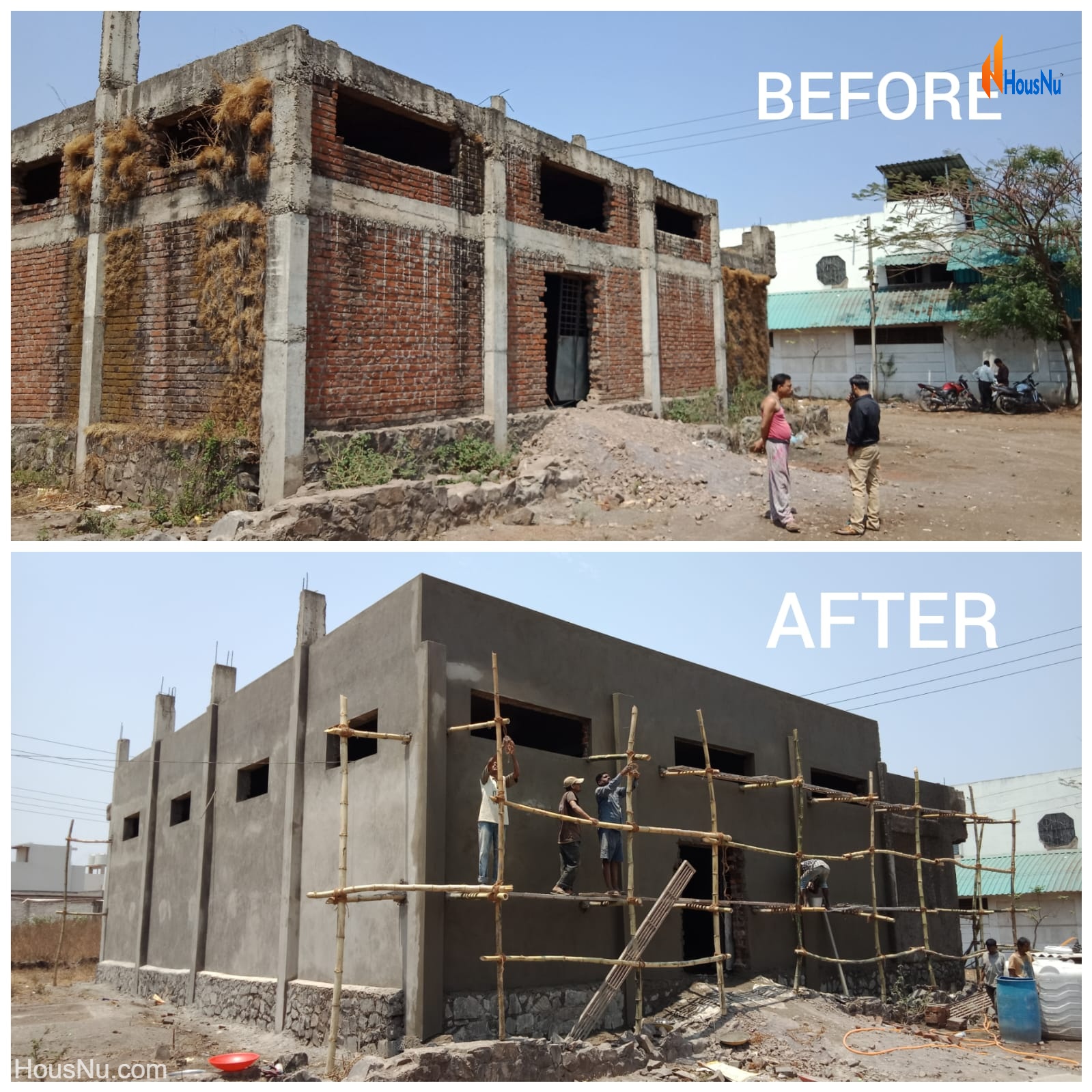 Modern prefab house under construction_Mayur_Dhotre_2