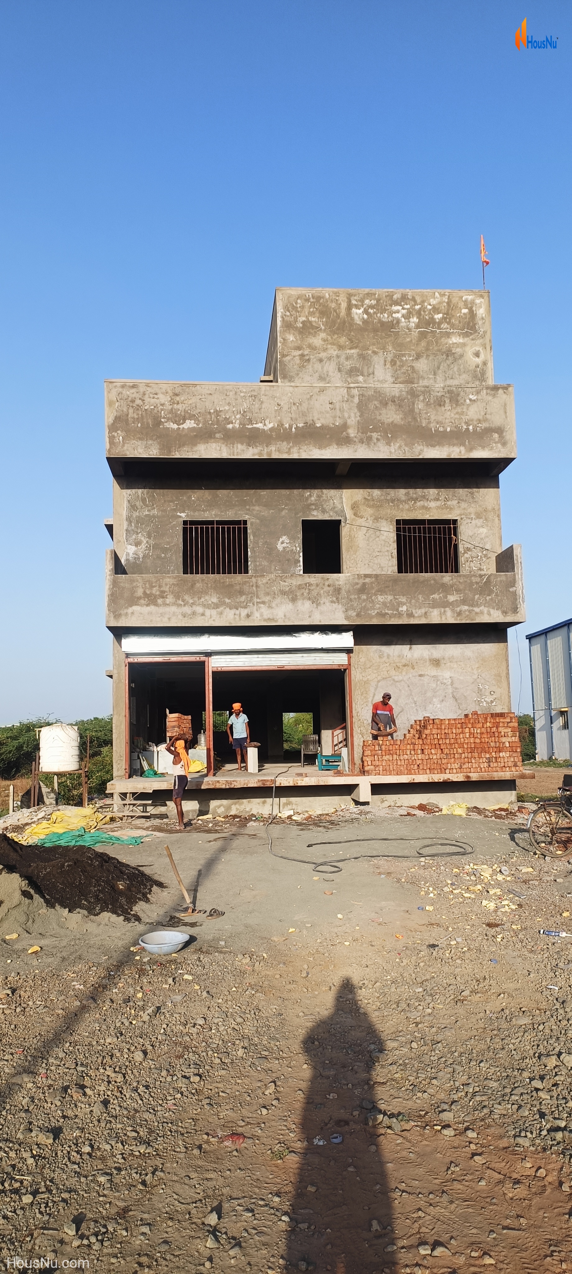 Modern prefab house under construction_Pranav_Shah_1